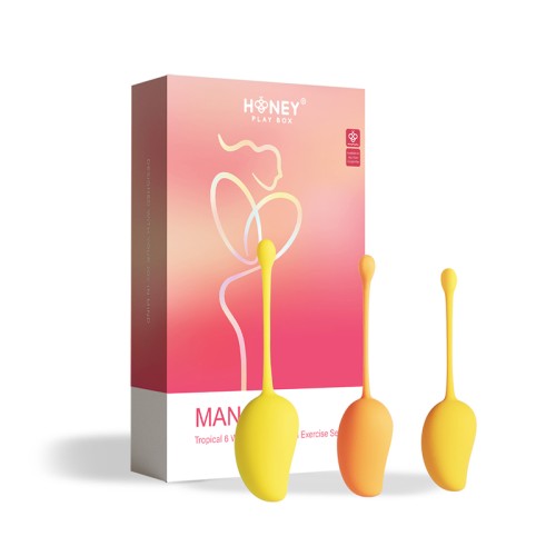 Conjunto de Pelotas de Kegel Tropical Mango