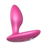 We-Vibe Ditto+ Plug Anal Vibrante Silicona Recargable Control Remoto Rosa Cósmico