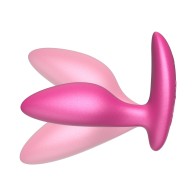 We-Vibe Ditto+ Plug Anal Vibrante Silicona Recargable Control Remoto Rosa Cósmico