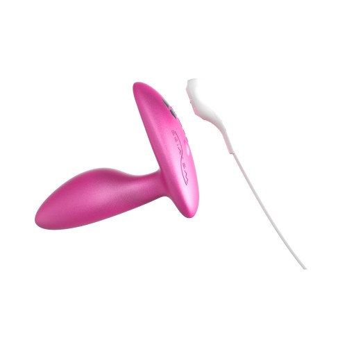 We-Vibe Ditto+ Plug Anal Vibrante Silicona Recargable Control Remoto Rosa Cósmico