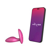 We-Vibe Ditto+ Plug Anal Vibrante Silicona Recargable Control Remoto Rosa Cósmico