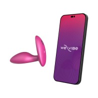 We-Vibe Ditto+ Plug Anal Vibrante Silicona Recargable Control Remoto Rosa Cósmico