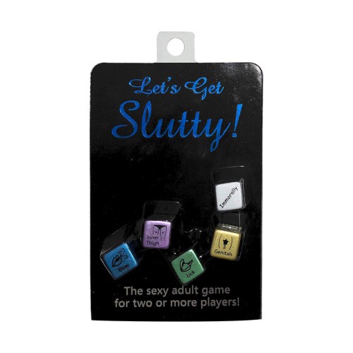 Let's Get Slutty! Dice Game - Fun Foreplay