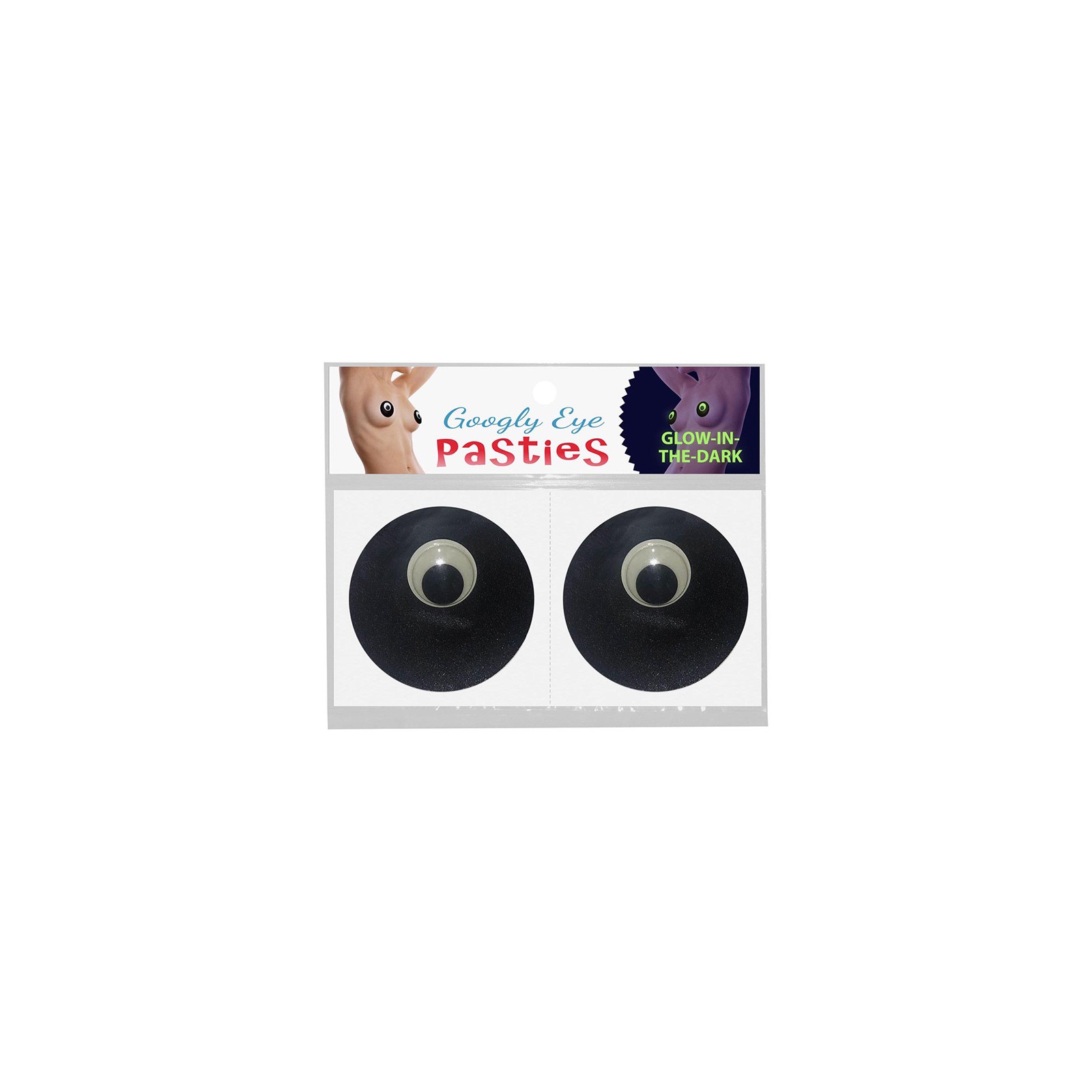 Pasties Googly Eye que Brillan en la Oscuridad