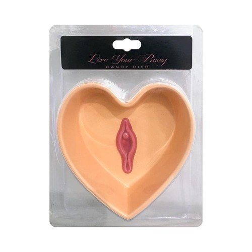 Plato de Dulces Love Your Pussy para Eventos Divertidos