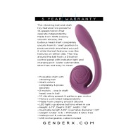 Gender X Poseable You Vibrating Ball Shaft Toy