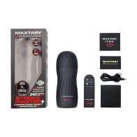 Maxtasy Stroke Master Realista Con Control Remoto Nude Plus