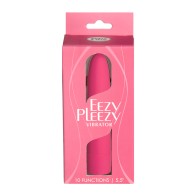 Vibrador Clásico Simple & True Eezy Pleezy Rosa - 10 Velocidades