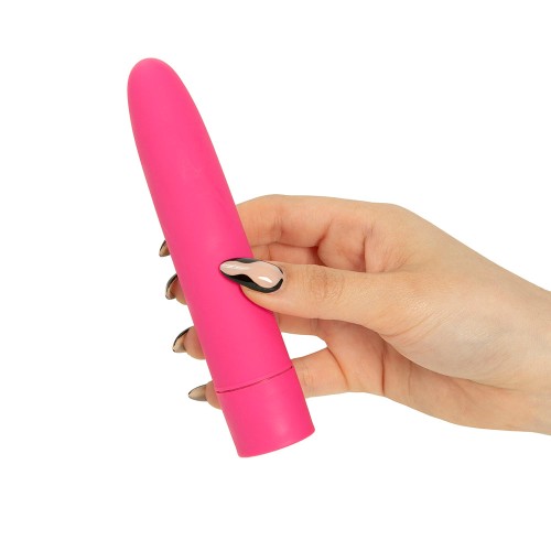 Simple & True Eezy Pleezy Classic Vibrator in Pink - 10 Speeds