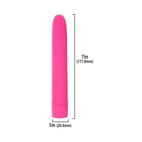 Simple & True Eezy Pleezy Vibrator 7 in. Pink