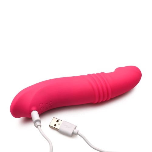 Gossip Blasters 7X Thrusting Silicone Vibrator - Ultimate Pleasure