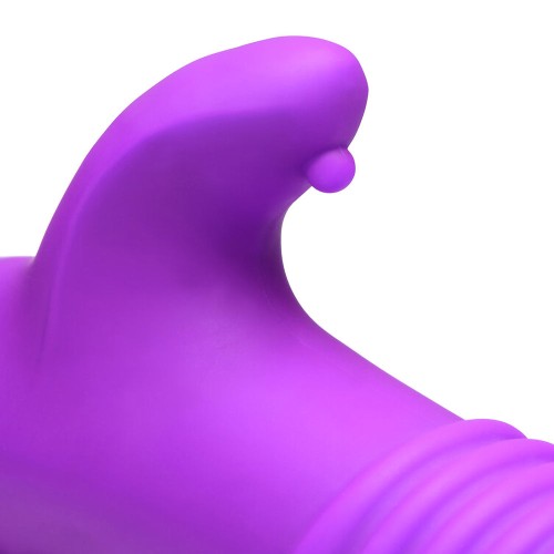 Gossip Blaster Violet Thrusting Rabbit Vibrator