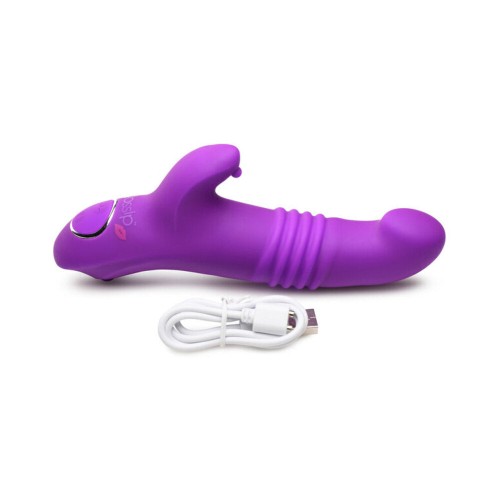 Gossip Blaster Violet Thrusting Rabbit Vibrator