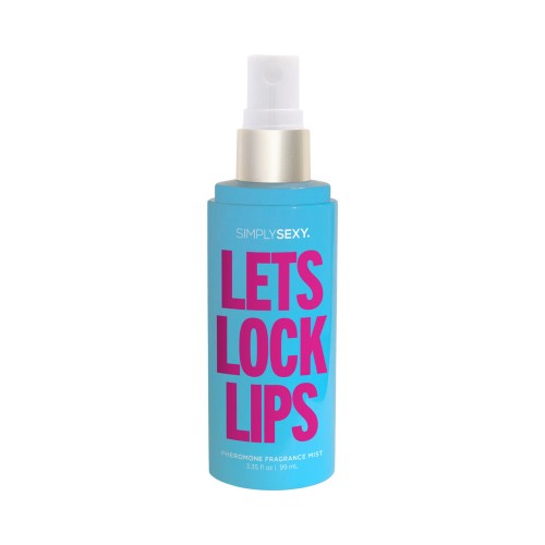 Simply Sexy Let's Lock Lips Pheromone Fragrance Mist 3.35 oz.