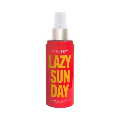 Simply Sexy Lazy Sunday Pheromone Fragrance Mist - Elevate Your Allure