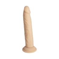 Dildo de Silicona de Densidad Doble y Flexible Naked Addiction 9 in.