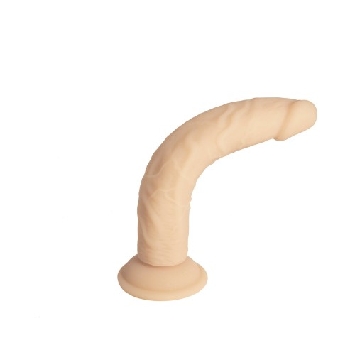 Dildo de Silicona de Densidad Doble y Flexible Naked Addiction 9 in.