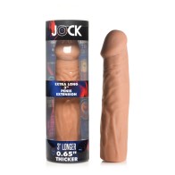 Jock Extra Long Penis Extension Sleeve 3 in Medium - Enhance Your Pleasure