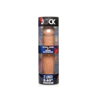 Jock Extra Long Penis Extension Sleeve 3 in Medium - Enhance Your Pleasure