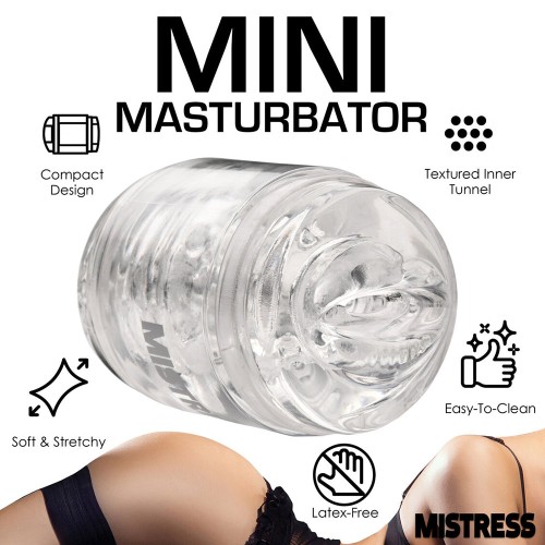 Mini Masturbador Doble Shot de Mistress para Placer Supremo