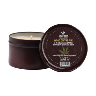 Hemp Seed 3-in-1 Candle - Wood On The Fire