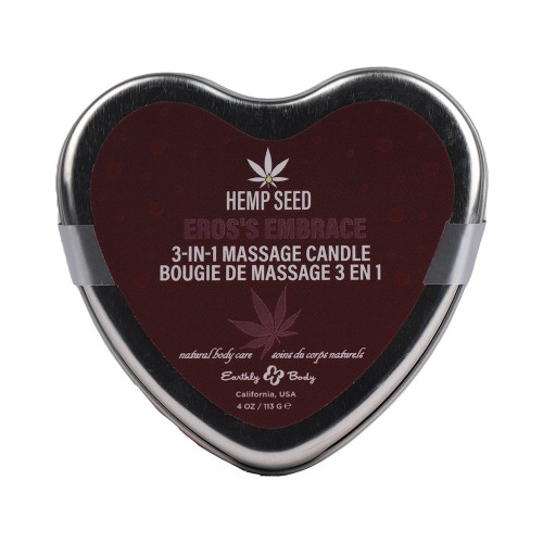 Earthly Body Hemp Seed 3-in-1 Eros's Embrace Candle