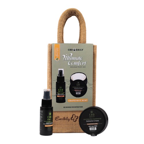 CBD Daily Ultimate Strength Gift Set - Grapefruit Mint