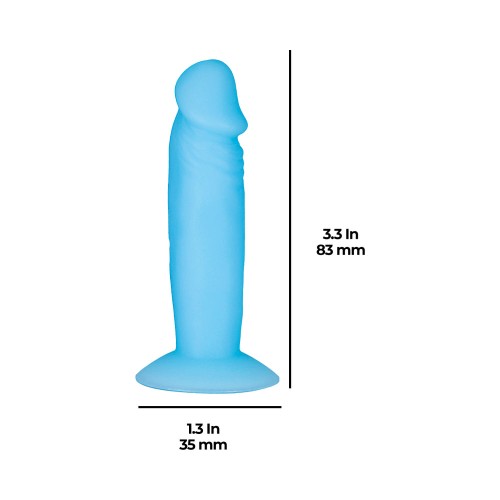 Dildo Miniatura Glow-in-the-Dark Silly Willy