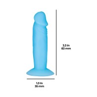 Addiction Silly Willy Glow-in-the-Dark Mini Dildo