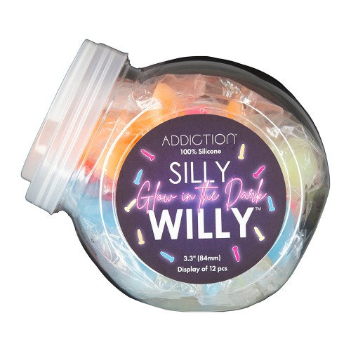 Dildo Miniatura Glow-in-the-Dark Silly Willy