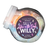 Addiction Silly Willy Glow-in-the-Dark Mini Dildo