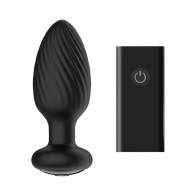 Nexus Tornado Medium Rotating and Vibrating Butt Plug - Remote Control