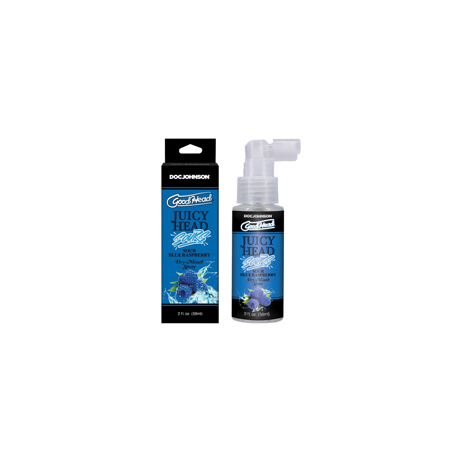 Spray para Boca Seca GoodHead Juicy Head - Frambuesa Azul Agria