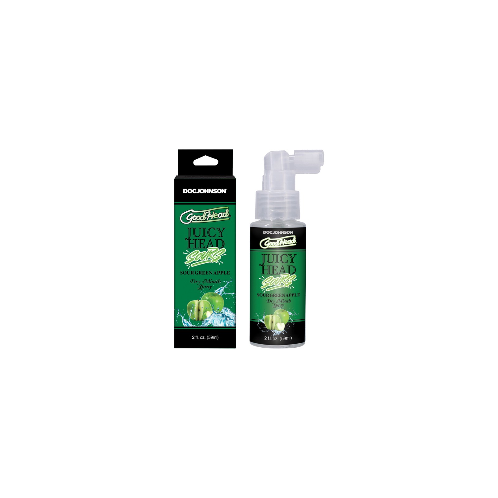 GoodHead Spray Hidratante para Oral Sabor Manzana Verde Agria