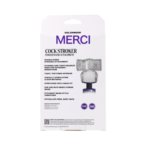 Merci Cock Stroker Wand Attachment