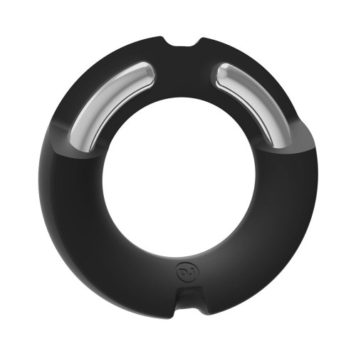 C-Ring de Metal Cubierto de Silicona Merci Paradox para Placer Aumentado