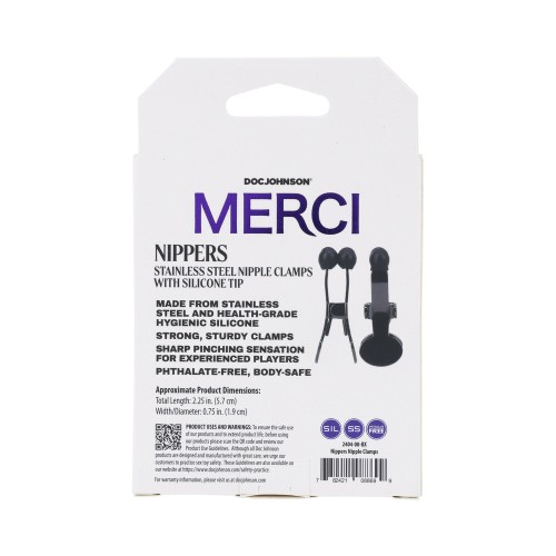 Pinzas para Pezones en Acero Inoxidable Merci Nippers