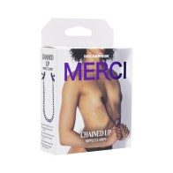 Merci Chained Up Nipple Clamps Adjustable Fun