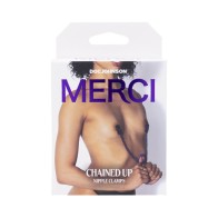 Merci Chained Up Nipple Clamps Adjustable Fun