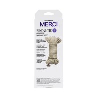 Merci Bind & Tie Cuerda de Cáñamo para Bondage