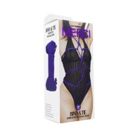 Merci Bind Tie Cuerda de Cáñamo para Bondage 30 pies Violeta