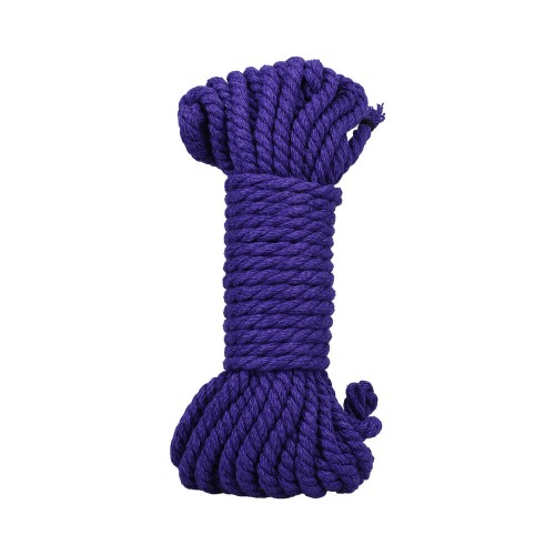 Merci Bind Tie Cuerda de Cáñamo para Bondage 30 pies Violeta