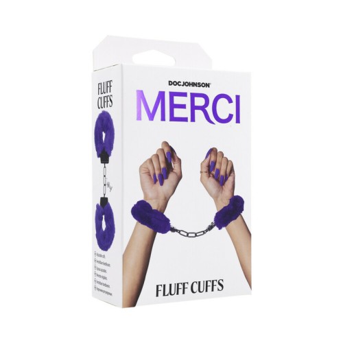 Merci Fluff Cuffs Violeta