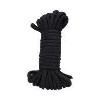 In A Bag 32ft Black Cotton Rope for Bondage