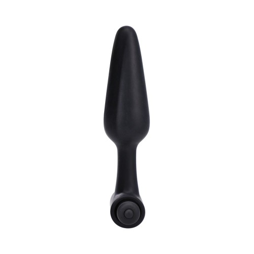 In A Bag Vibrating Butt Plug 5 inch Black