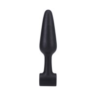 In A Bag Vibrating Butt Plug 5 inch Black