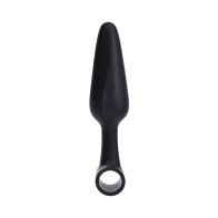 Plug Anal Vibrante en Bolsa de 5 Pulgadas Negro