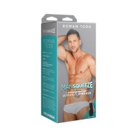 Man Squeeze Roman Todd ULTRASKYN Stroker for Realistic Pleasure