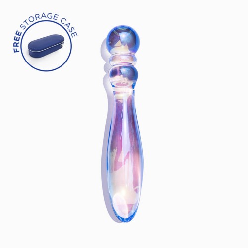 Dildo de Vidrio con Cuentas Biird Cecii