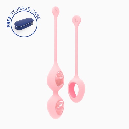 Set de Huevos de Cuarzo Rosa Biird Yonii